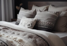 Wybór odpowiedniego koloru i wzoru narzuty na łóżko do dopasowania do wystroju wnętrza